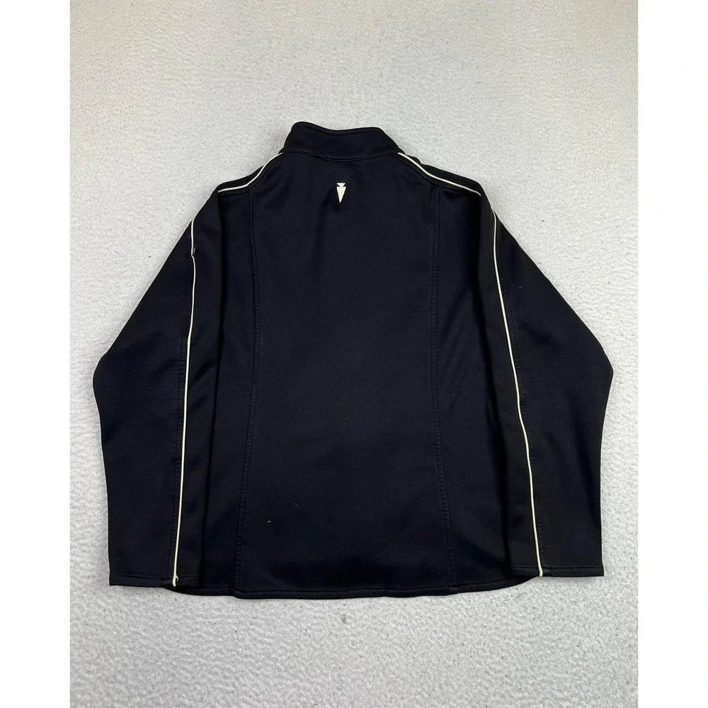 Kerrits‎ Jacket Womens Large Black Softshell Full Zip Equestrian Riding